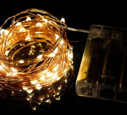 SEED Lights – 10M On Copper Wire – Battery